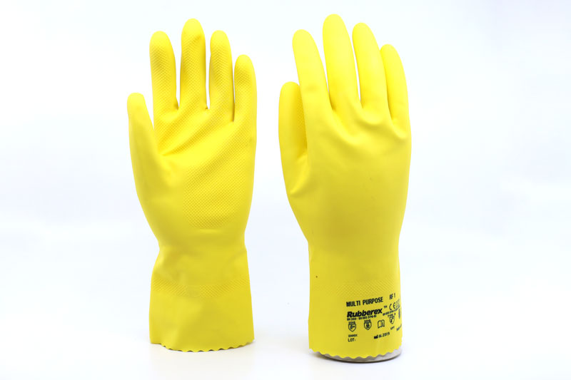Slät latexhandske