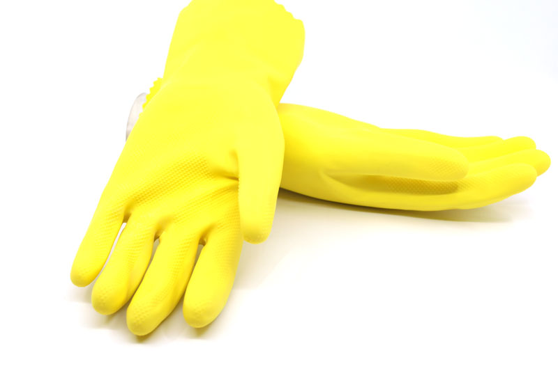 Slät latexhandske