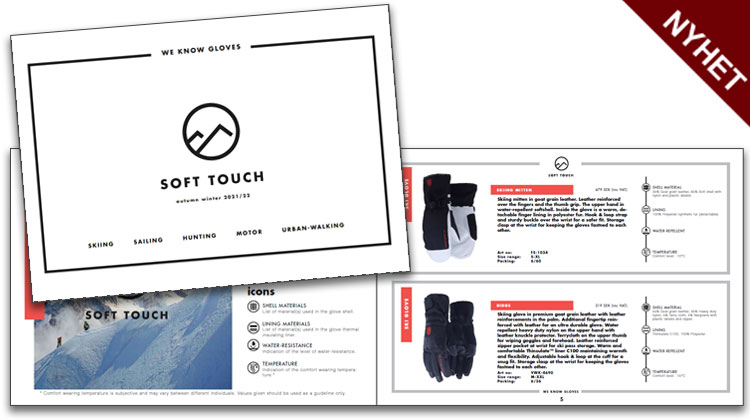 Soft Touch® new sports catalogue